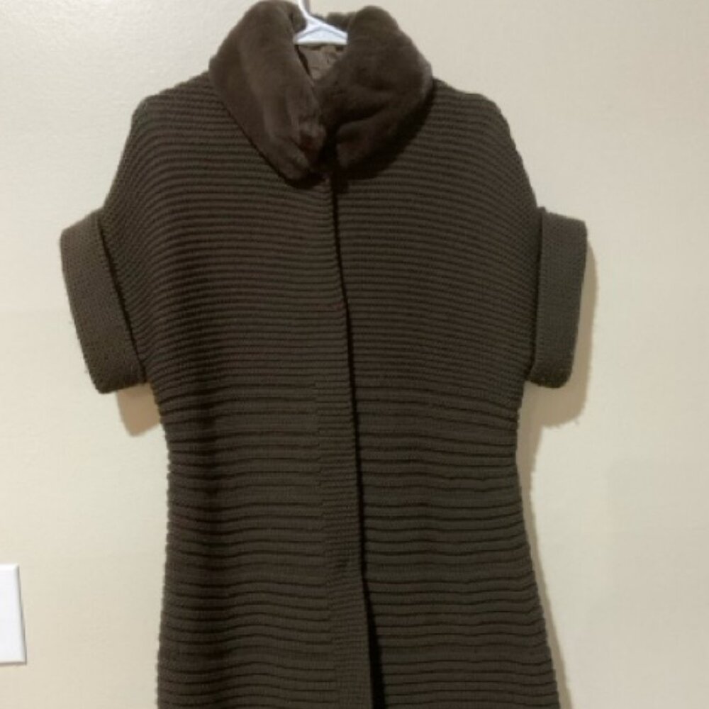 Lafayette 148 Long Wool Cardigan - Used Good